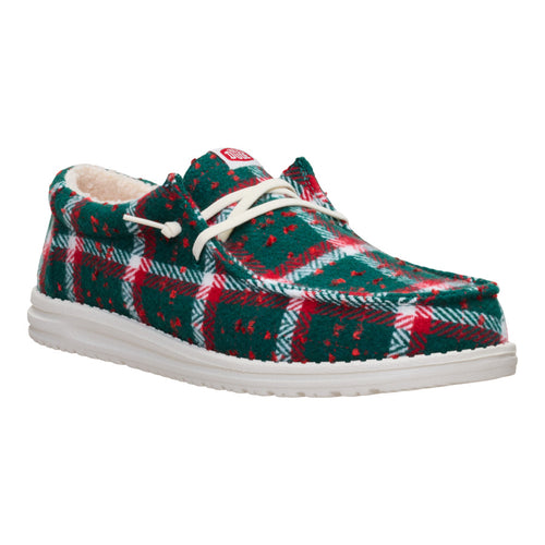Wally Confetti Plaid Cozy - Red/Green/Multi - 8