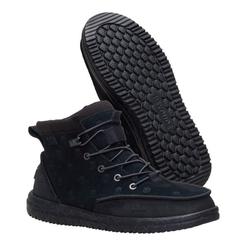 Jelly Roll Bradley Suede - Black/Black Oyster - 4
