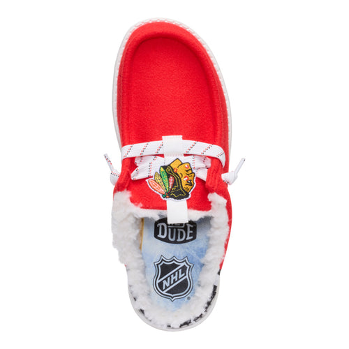 NHL® Chicago Blackhawks® Wally Slip - Varsity Red/Black - 8