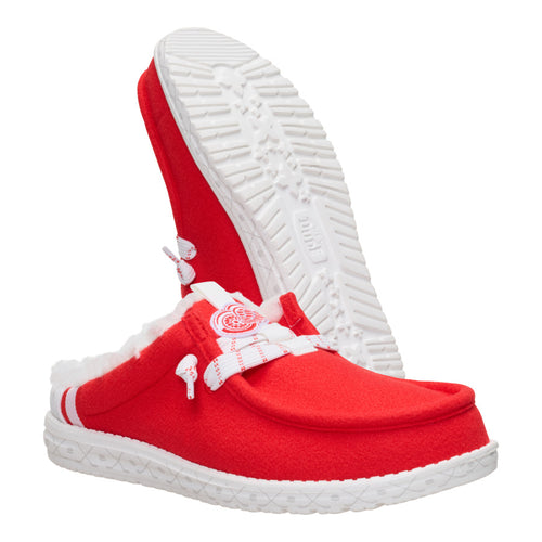 NHL® Detroit Red Wings® Wally Slip - Varsity Red/White – HEYDUDE shoes