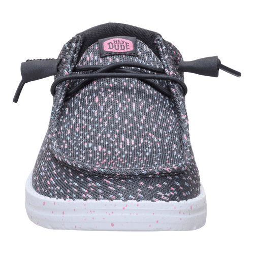 Wendy Stretch Speckle - Black/Multi - 4