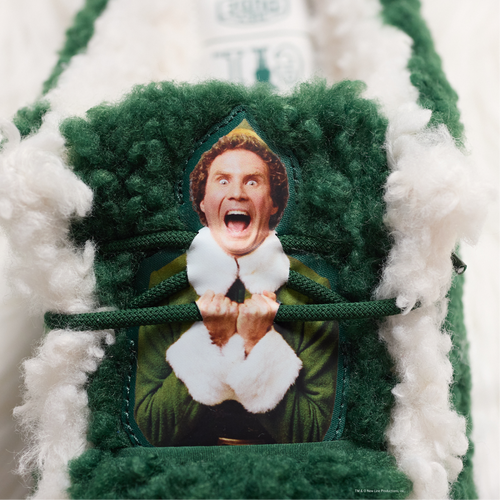 Wally Slipper Buddy The Elf - Pine Green/Winter Green