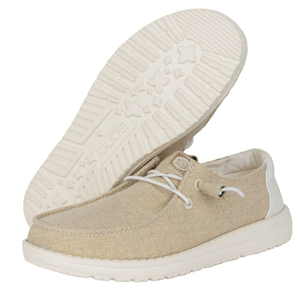 Wendy Shimmer Cream - Women's Casual Shoes | HEYDUDE shoes