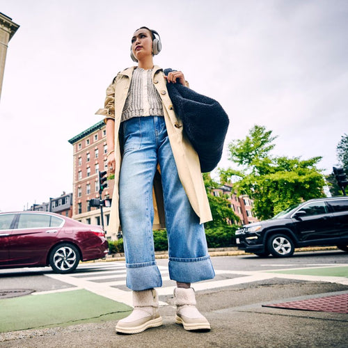 Camden Cuff Wool Cozy - Tan