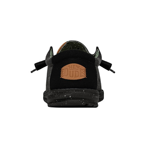 Wally Washed Canvas - Black/Black - 5