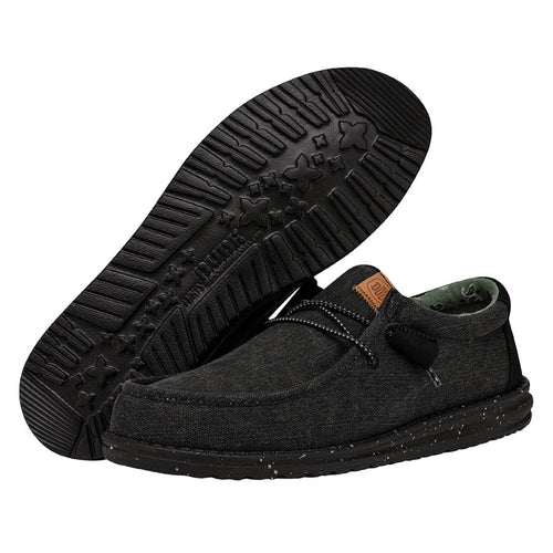 Wally Washed Canvas - Black/Black - 3