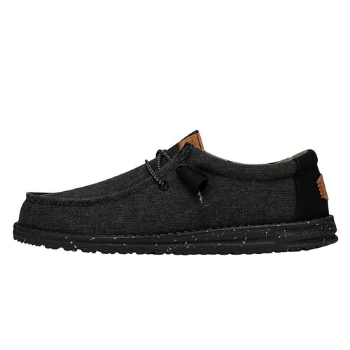 Wally Washed Canvas - Black/Black - 1
