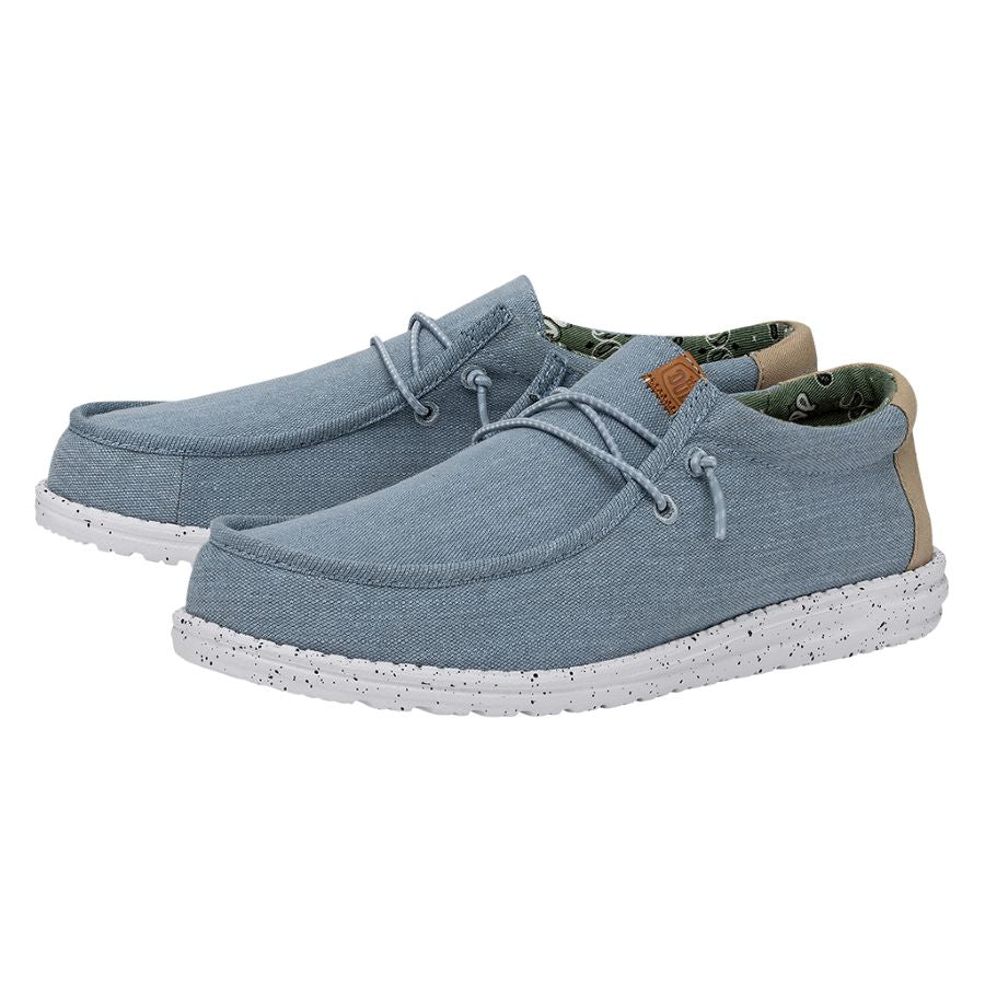 Wally Washed Canvas - Blue