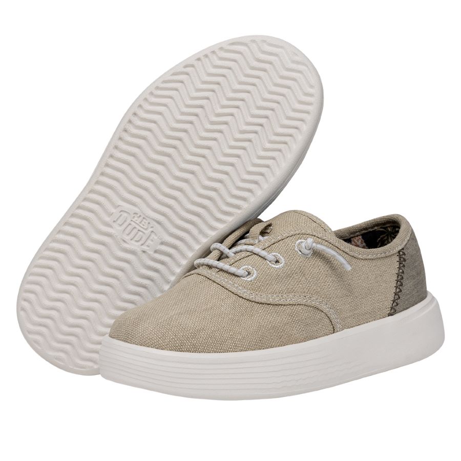 Conway Toddler White - Toddler Shoes | HEYDUDE shoes
