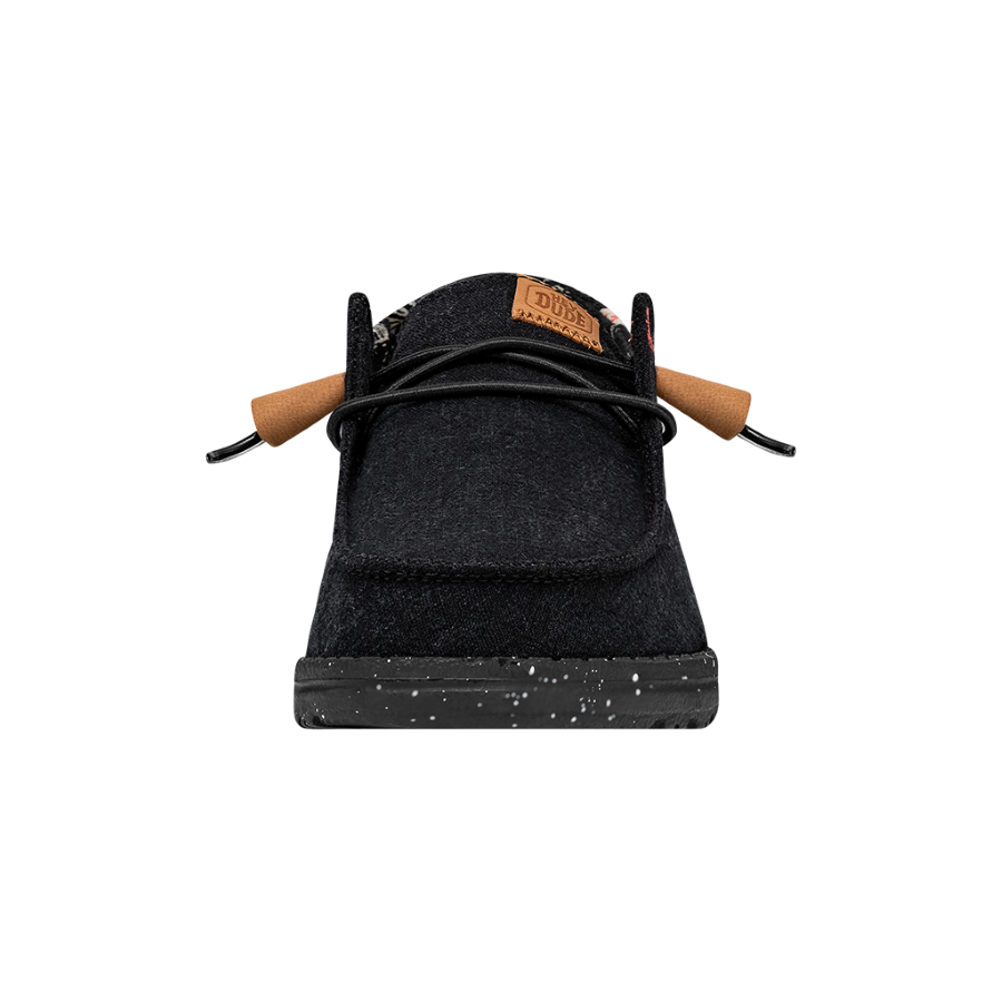 Wendy Washed Canvas - Black