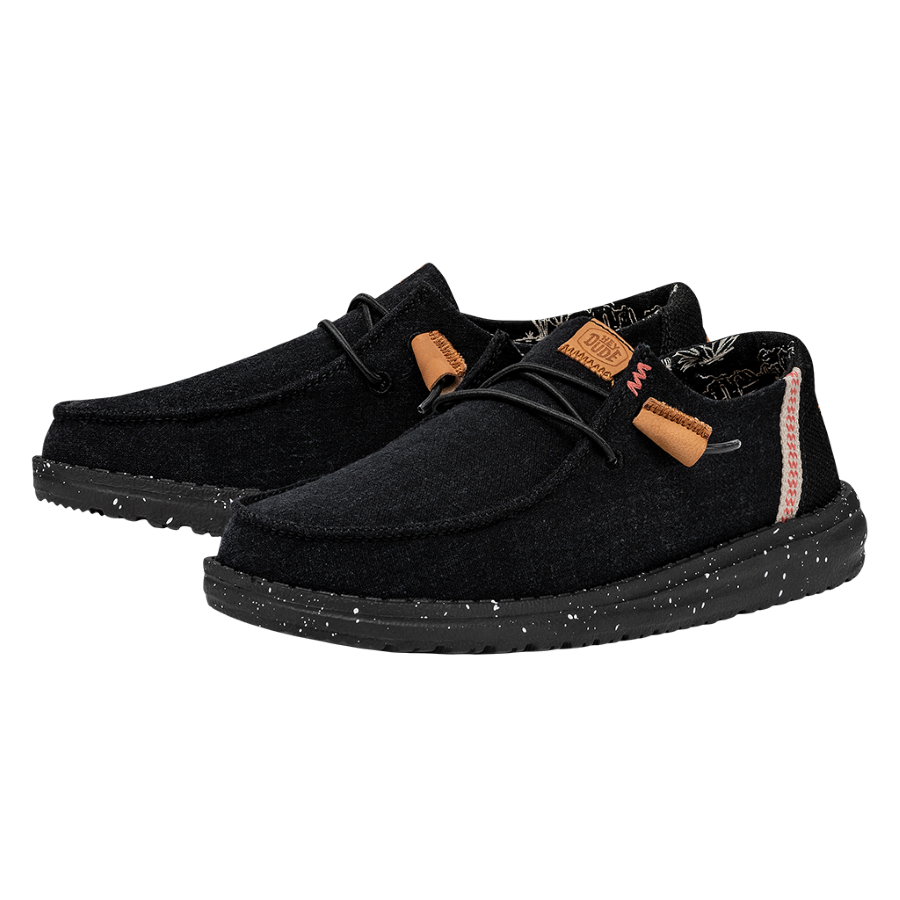 Wendy Washed Canvas - Black