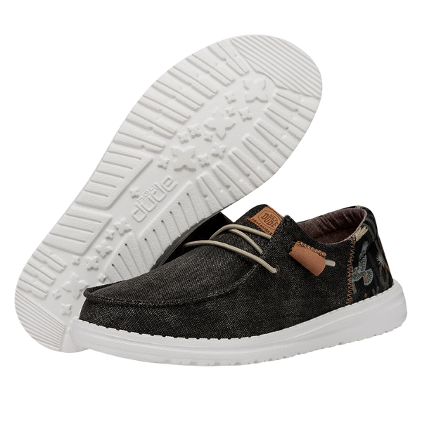 Wendy Funk Oasis Black - Women's Casual Shoes | HEYDUDE shoes
