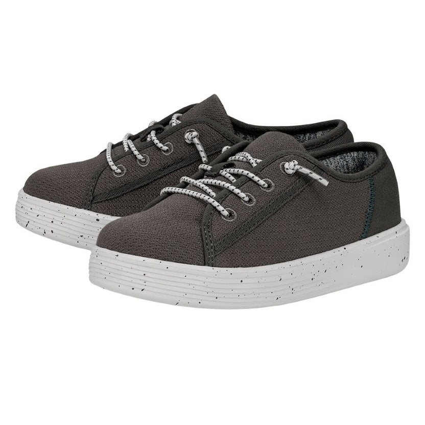 Cody Youth Charcoal - Youth Sneakers | HEYDUDE shoes