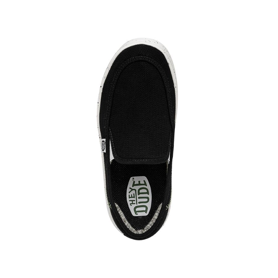 Sunapee Youth Black Youth Shoes HEYDUDE shoes