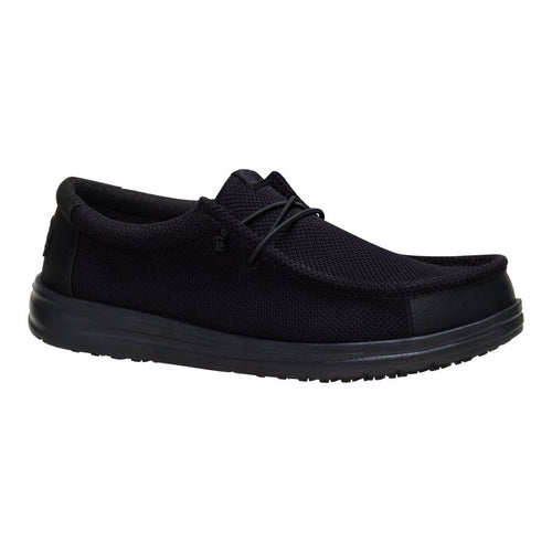 Wally Work CE Slip Resistant Wide - Black - 7