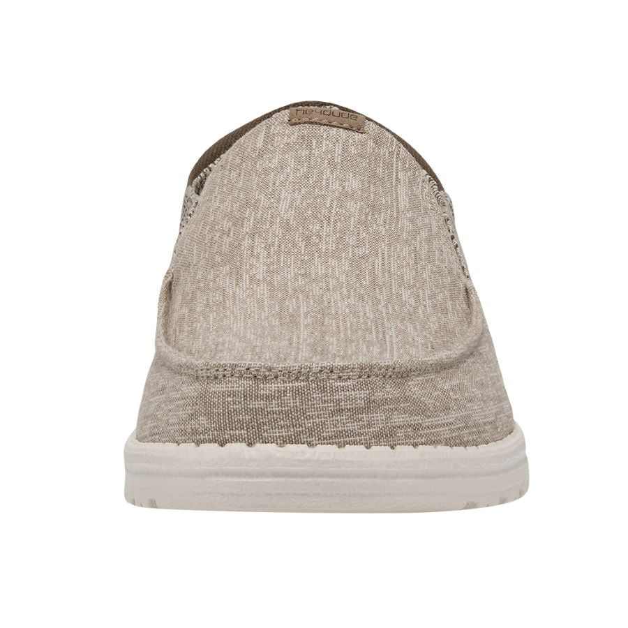 Thad Chambray Mayan Beige - Men's Slip-on | HEYDUDE Shoes