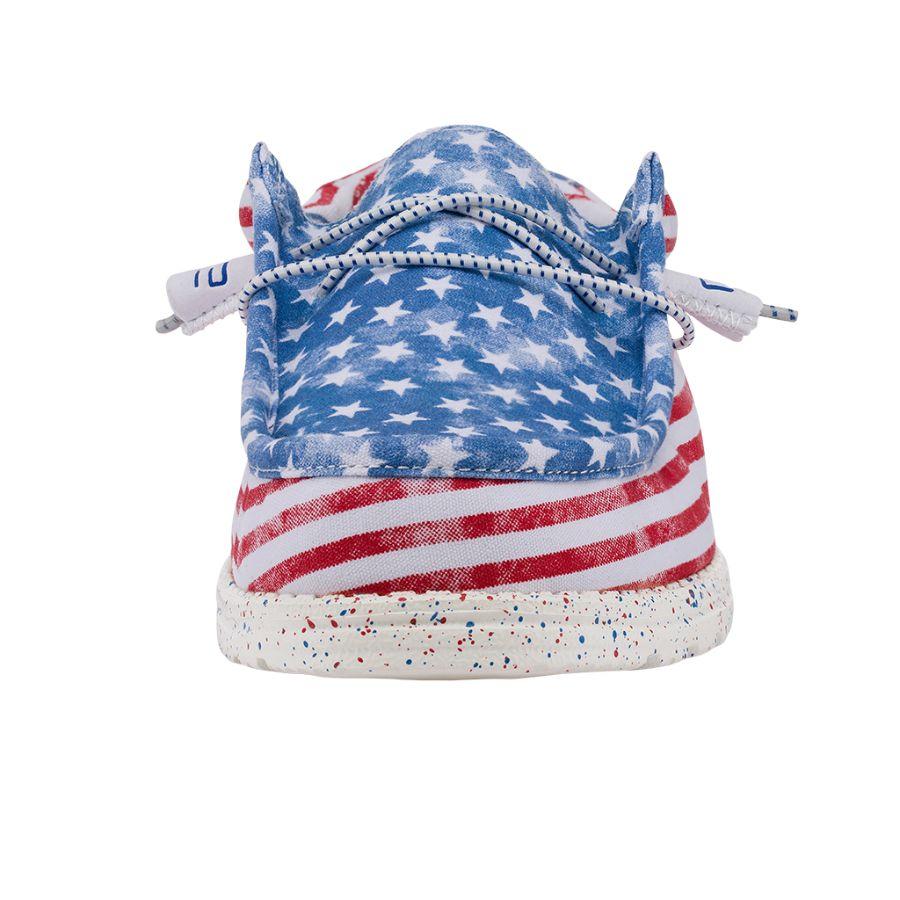 Wally Stars and Stripes - Men's Casual Shoes | HEYDUDE Shoes