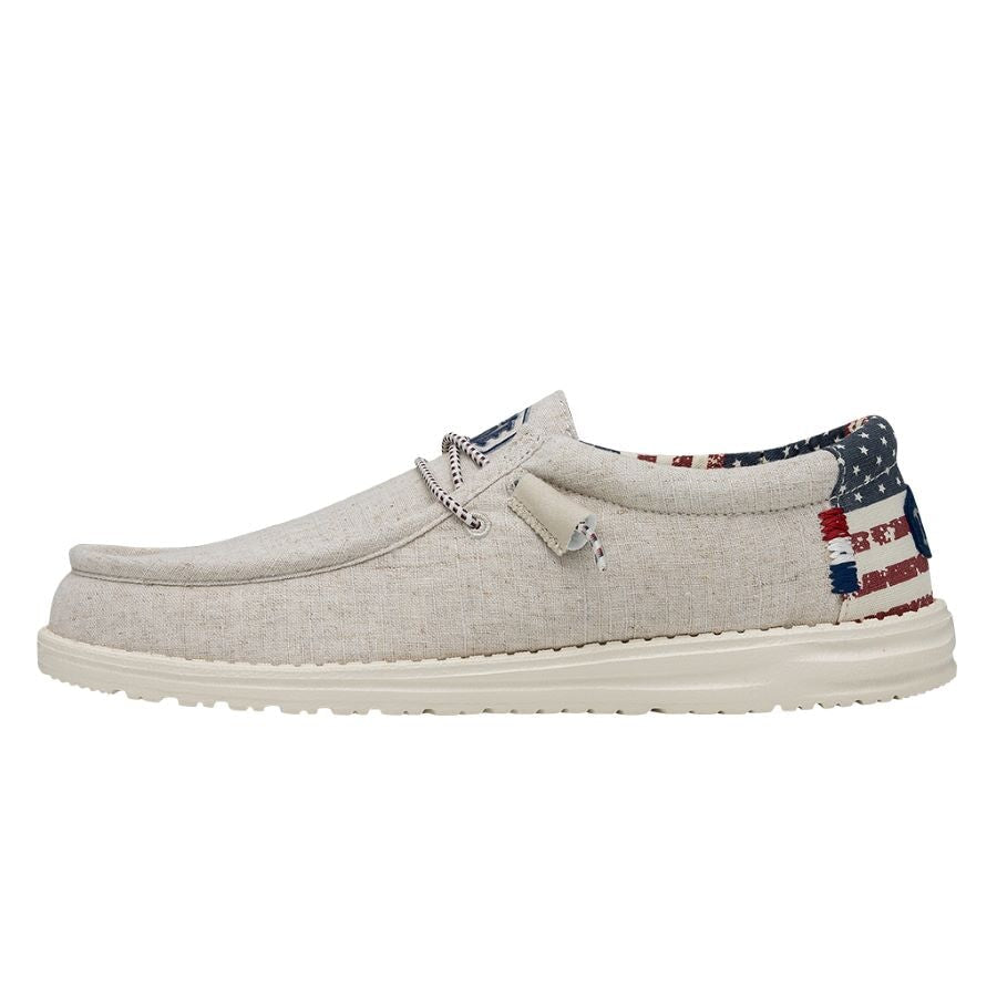 Wally Patriotic Off White Patriotic - Men's Casual Shoes