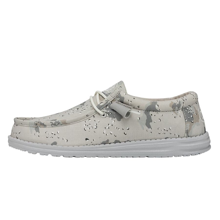 muñeca Telemacos responder Wally Camouflage Greyscale Desert Camo - Men's Casual Shoes | HEYDUDE Shoes