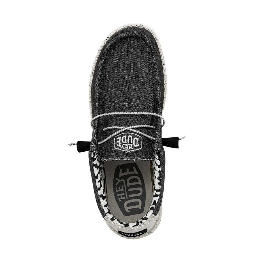 Womens Hey Dudes Hey Dude Brand Men's Wally Stretch Shoes, Blue