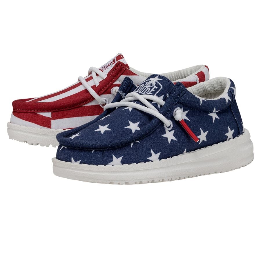 Wally Toddler Patriotic - American Flag