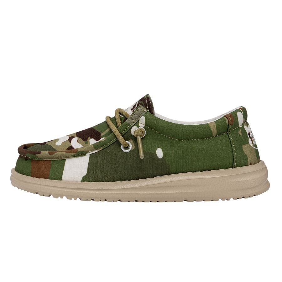 Wally Youth Camouflage Multi Camo - Boy's Shoes