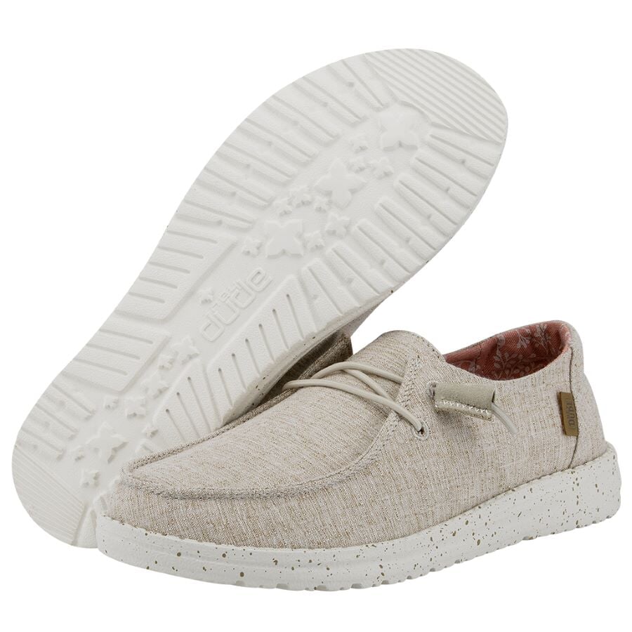 Wendy Chambray White Nut - Women's Casual Shoes
